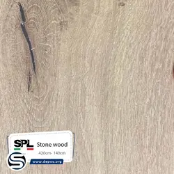 spl-Stone wood رنگ مغزی مشکی 12 میل - سنگ مصنوعی کورین و کوارتز