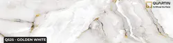 کوارتین-عرض 100-q525 - golden whit - سنگ مصنوعی کورین و کوارتز