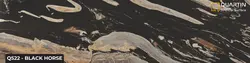 کوارتین-عرض 150-q522 - black horse - سنگ مصنوعی کورین و کوارتز