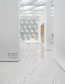 زیگما-عرض ۱۲۰-MilkyWhite - سنگ مصنوعی کورین و کوارتز