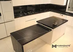 مارمونایت- 130-ms4125-( ساهارا نویر) - سنگ مصنوعی کورین و کوارتز