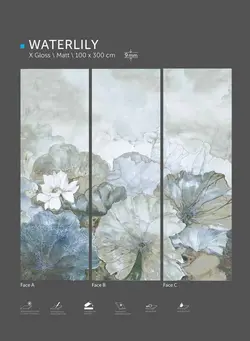 زیگما-۱۰۰-WaterLily- پولیش - سنگ مصنوعی کورین و کوارتز