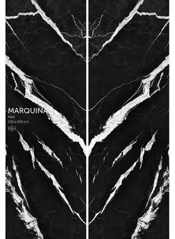 زیگما-۱۰۰-Marquina- مات - سنگ مصنوعی کورین و کوارتز