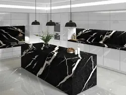 زیگما-۱۰۰-Marquina- مات - سنگ مصنوعی کورین و کوارتز