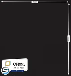 نیکااستون-Solid Onyx-ON095 - سنگ مصنوعی کورین و کوارتز
