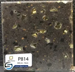 نیکااستون-Pebble Ebony-PE814 - سنگ مصنوعی کورین و کوارتز