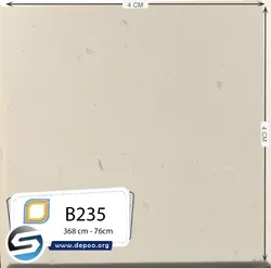 نیکااستون-Candy White-G235 - سنگ مصنوعی کورین و کوارتز