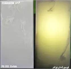 فرمینو-عرض ۱۰۰-سفید رگه سفید Civileh 532 - سنگ مصنوعی کورین و کوارتز