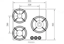 گاز پیت-سه شعله fh3- capital - سنگ مصنوعی کورین و کوارتز