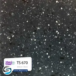 تیسان-TS670 - سنگ مصنوعی کورین و کوارتز