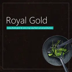 کاینداستون-مشکی رگه طلایی-royal gold 595 - سنگ مصنوعی کورین و کوارتز