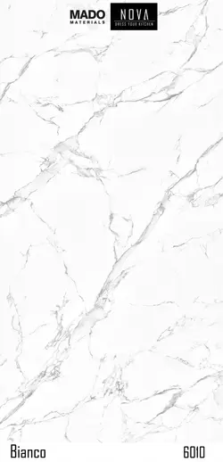 پرسلان نوا-Bianco-6010 - سنگ مصنوعی کورین و کوارتز