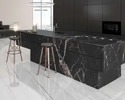 پرسلان نوا-Caravaggio Black-6050 - سنگ مصنوعی کورین و کوارتز