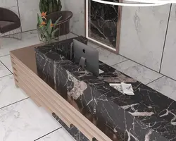 پرسلان نوا-Caravaggio Black-6050 - سنگ مصنوعی کورین و کوارتز