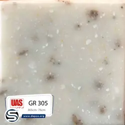 اورانوس-GR-305 - سنگ مصنوعی کورین و کوارتز