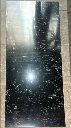 تیسان-ابر و باد مشکی رگه سفید-TAB511 - سنگ مصنوعی کورین و کوارتز