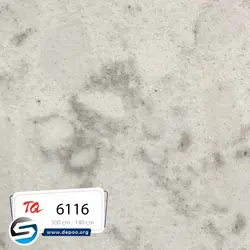 توتم-6116 - Bianco Venation Inspiration - سنگ مصنوعی کورین و کوارتز