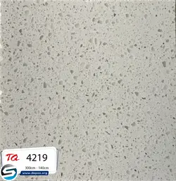 توتم-4219-WhiteZirconium - سنگ مصنوعی کورین و کوارتز