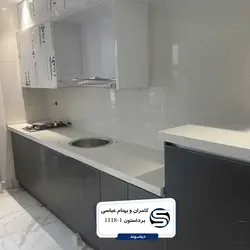 برداستون-۱-۱۱۱۸ سفید درشت دانه - سنگ مصنوعی کورین و کوارتز