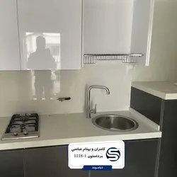 برداستون-۱-۱۱۱۸ سفید درشت دانه - سنگ مصنوعی کورین و کوارتز
