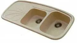 سینک کورین-سوپراستون SS-222-Rubi - سنگ مصنوعی کورین و کوارتز