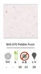 باس – pebble frost-670 - سنگ مصنوعی کورین و کوارتز