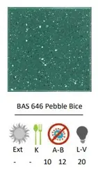باس – pebble bice-646 - سنگ مصنوعی کورین و کوارتز