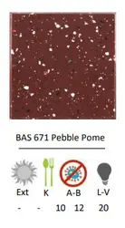 باس – pebble pome-671 - سنگ مصنوعی کورین و کوارتز