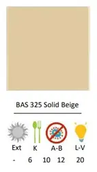 باس – solid beige-325 - سنگ مصنوعی کورین و کوارتز
