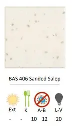 باس -sanded salep-406 - سنگ مصنوعی کورین و کوارتز