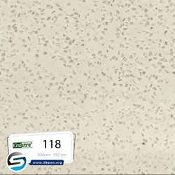 کاینداستون-118-( Sanded White ( paris - سنگ مصنوعی کورین و کوارتز