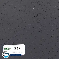 کاینداستون-343-Galaxy Grey - سنگ مصنوعی کورین و کوارتز