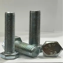 پیچ شش گوش آهنی گرید 5.6 قطر 16 (din931) - پیچ پایا صنعت