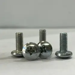 پیچ استوانه چهارسو گل پهن قطر 5 (din7985) - پیچ پایا صنعت