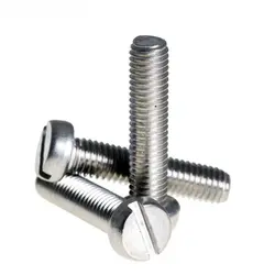 پیچ استوانه دوسو گل پهن قطر 3 (din85) - پیچ پایا صنعت