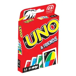 بازی کارتی اونو 108 کارتی مدل uno friends767