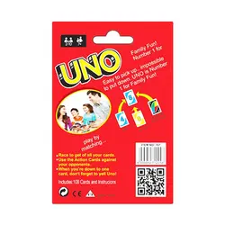 بازی کارتی اونو 108 کارتی مدل uno friends767
