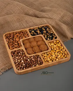 ظرف سرو و پذیرایی 5 خانه B1003