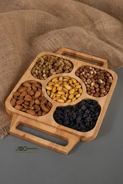 سینی سرو و پذیرایی 5 خانه B1002