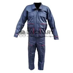 كاپشن و شلوار با پارچه پنبه کتان ایمن پوشش کار درجه یک