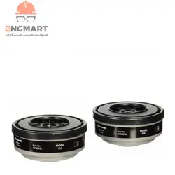 کارتریج ماسک شیمیایی بخارات آلی North مدل N75001L نوار مشکی ( دو عددی )