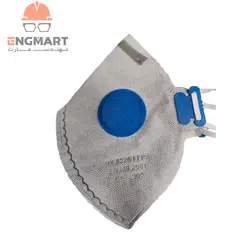 ماسک تنفسی سوپاپدار کربن دار GREAT مدل HY8222 بسته 12 عددی