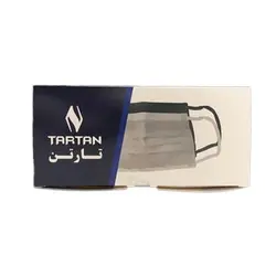 ماسک سه لایه ملت بلون تارتن ( 50 عددی )