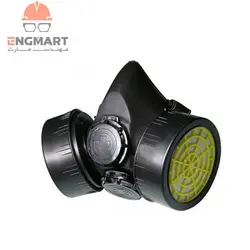 ماسک شیمیایی نیم صورت دو فیلتر برند Blue Eagle سری NP306