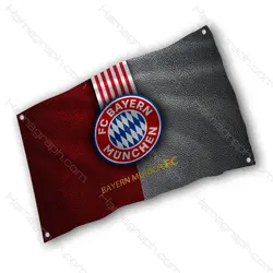 پرچم دیواری با طرح باشگاه bayern munich