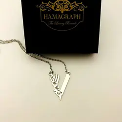 گردنبند استیل ضد زنگ طرح وایکینگز
