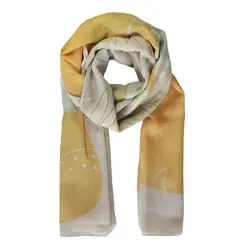 شال نخی زنانه مدل سرخس