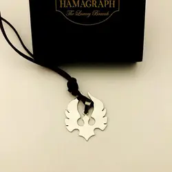 گردنبند استیل ضد زنگ طرح شاهین