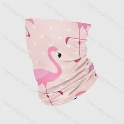 دستمال سر با طرح pink flamingos