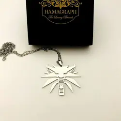 گردنبند استیل طرح ویچر